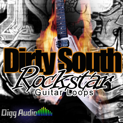 Product picture Dirty South Rockstar Guitar Loops - Acid/Wav